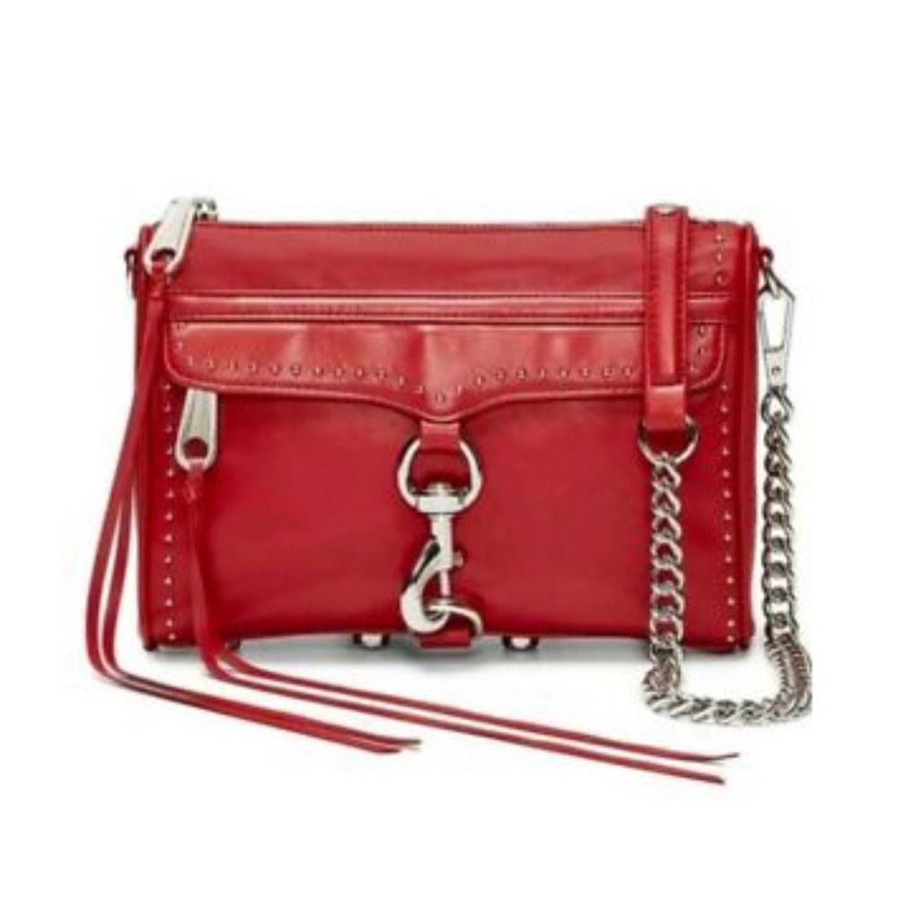 REBECCA MINKOFF Studded Mini Mac Bag NEW WITH TAGS